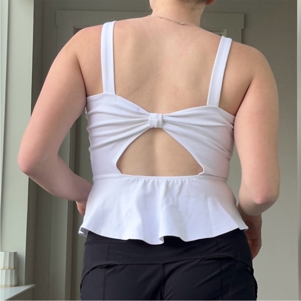 Sweetheart Peplum Tank Top